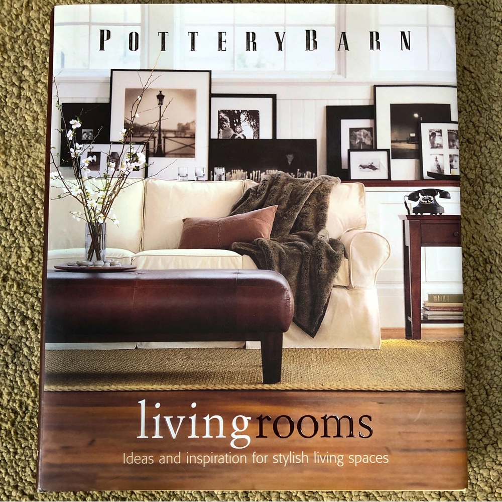 Pottery barn home decorating LIVINGROOMS
